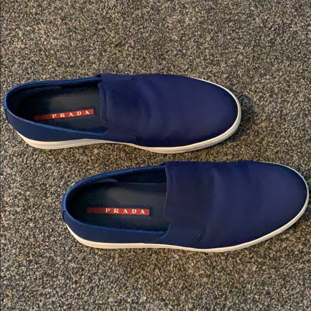 Men’s Prada slip ons/loafers